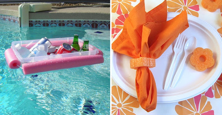 12+ Amazing Pool Noodle Hacks and Tips That Are Simply Genius!