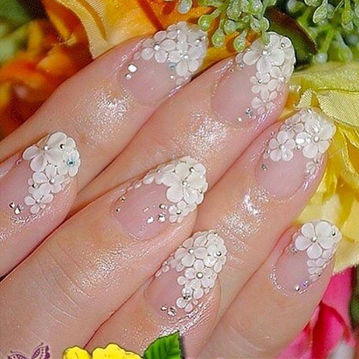 18 Wedding Nails and Nail Art Designs Perfect for the Big Day