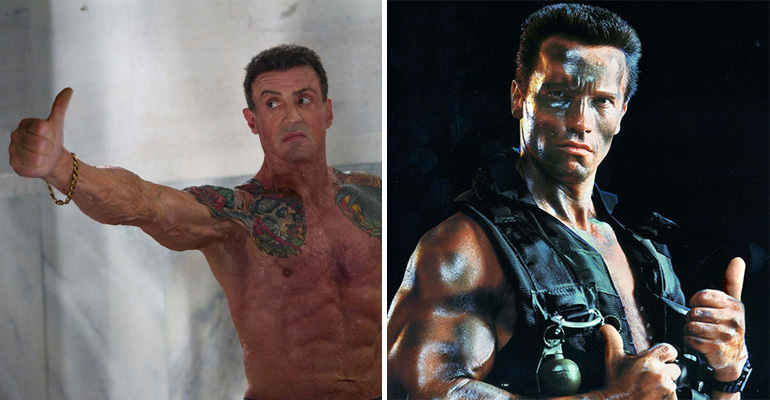 23 Movie Action Scenes Where Guns Were Replaced with a Thumbs Up. Hilarious!