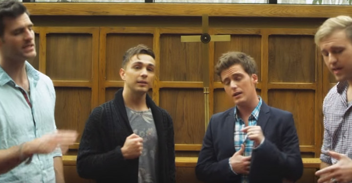 Anthem Lights Perform Beautiful Hymns Mashup.