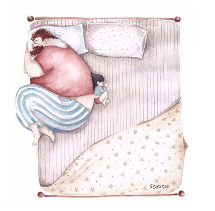 Bed. King size by Snezhana Soosh.