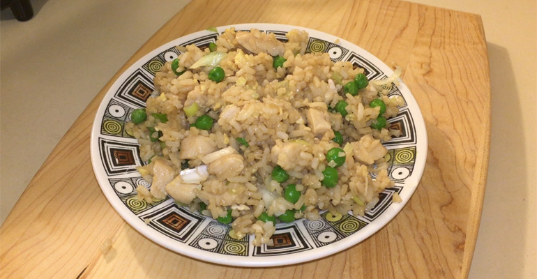 Takeout-Style Chicken Fried Rice Recipe