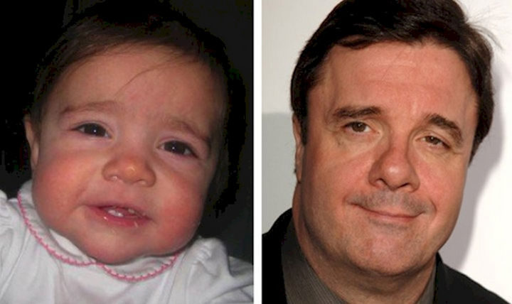 13 Babies That Resemble Celebrities or Something Else - I didn't know Nathan Lane had a mini-me?