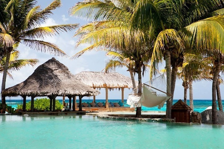 35 Epic Swimming Pools From Around the World - Richard Branson’s Necker Island Resort in the British Virgin Islands.