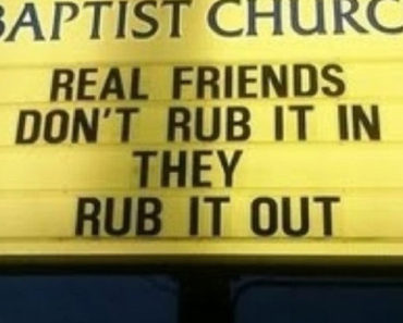 45 Church Signs That Will Have You Laughing All the Way Home From Church!