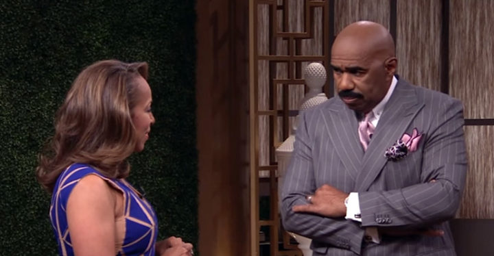 Steve Harvey Gives Emotional Tribute to His Wife on His Show.