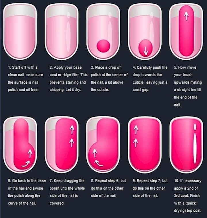 13 Nail Hacks for Salon-Quality Manicures - Learn how to paint your nails like a professional.