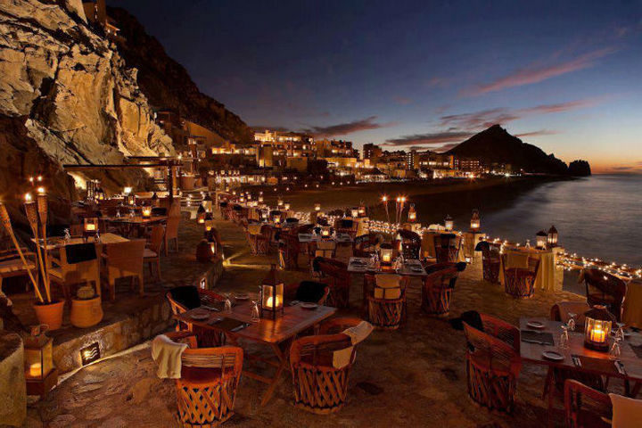 39 Amazing Restaurants With a View - El Farallón in Cabo San Lucas, Mexico.