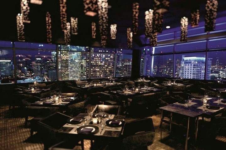 39 Amazing Restaurants With a View - WP24 by Wolfgang Puck in Los Angeles, California, USA.