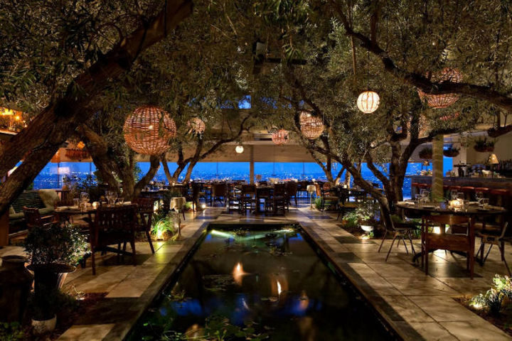 39 Amazing Restaurants With a View - Soho House in West Hollywood, California, USA.