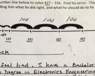 A Frustrated Parent Wrote on His Son’s Test and You Won’t Believe What He Wrote!