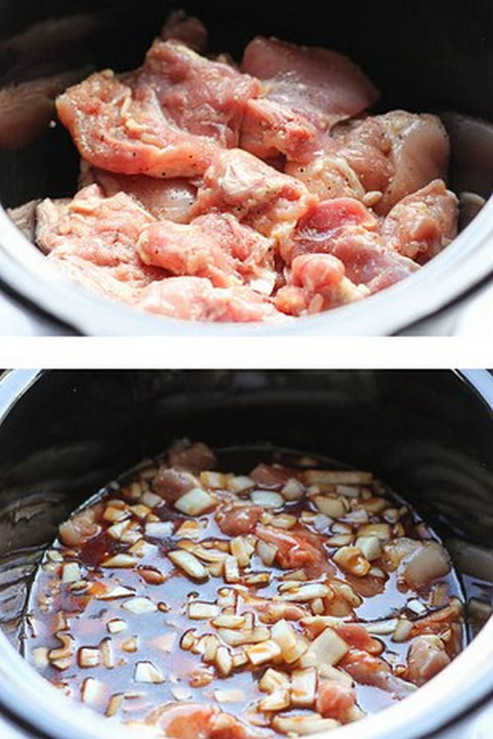 26 Crock Pot Dump Meals - Slow cooker honey sesame chicken