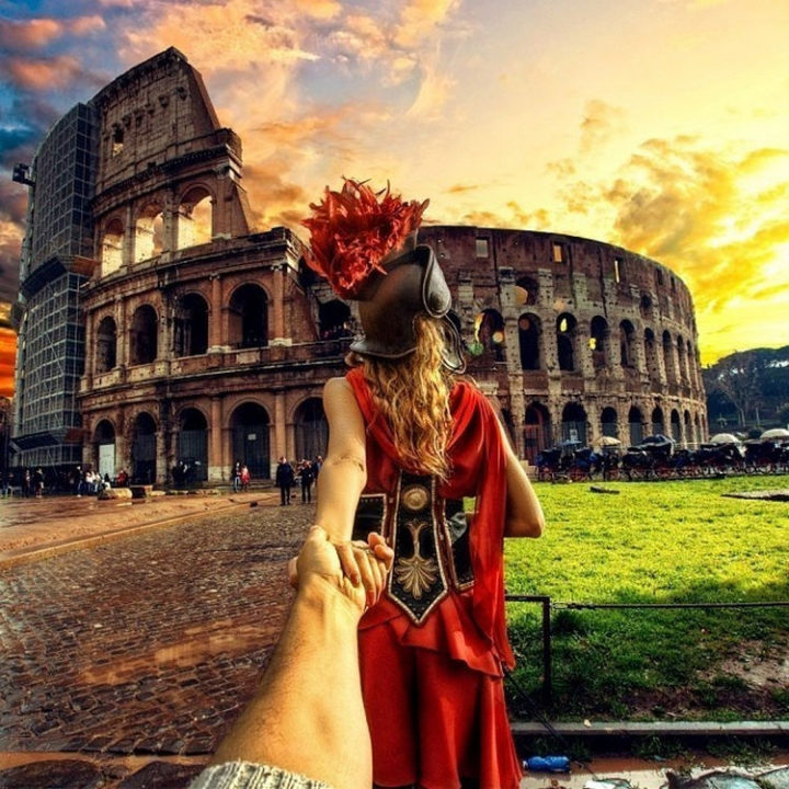 Follow Me To The Colosseum, Rome, Italy.