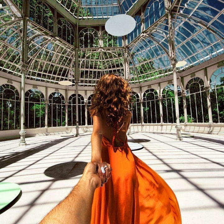Follow Me To The Palacio de Cristal, Madrid, Spain.