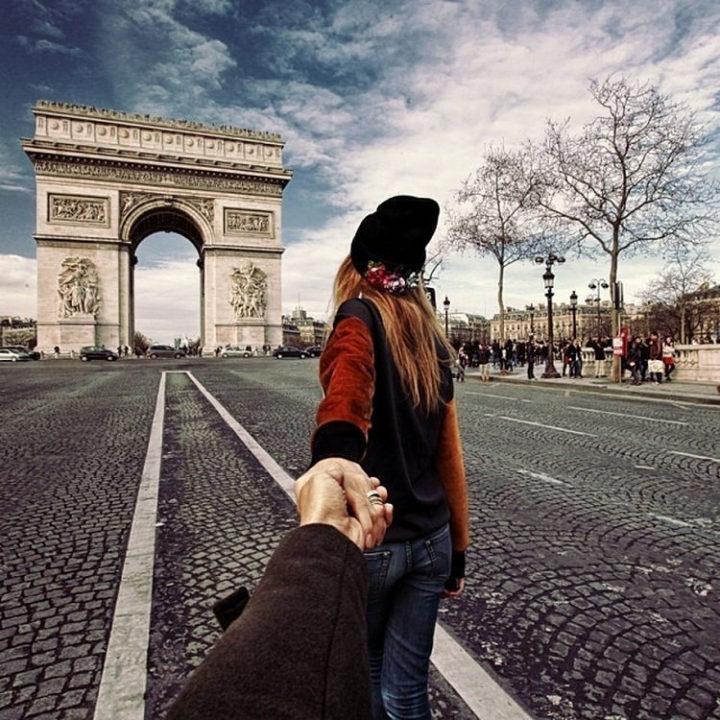 Follow Me To The Arc de Triomphe de l'Étoile, Paris, France.