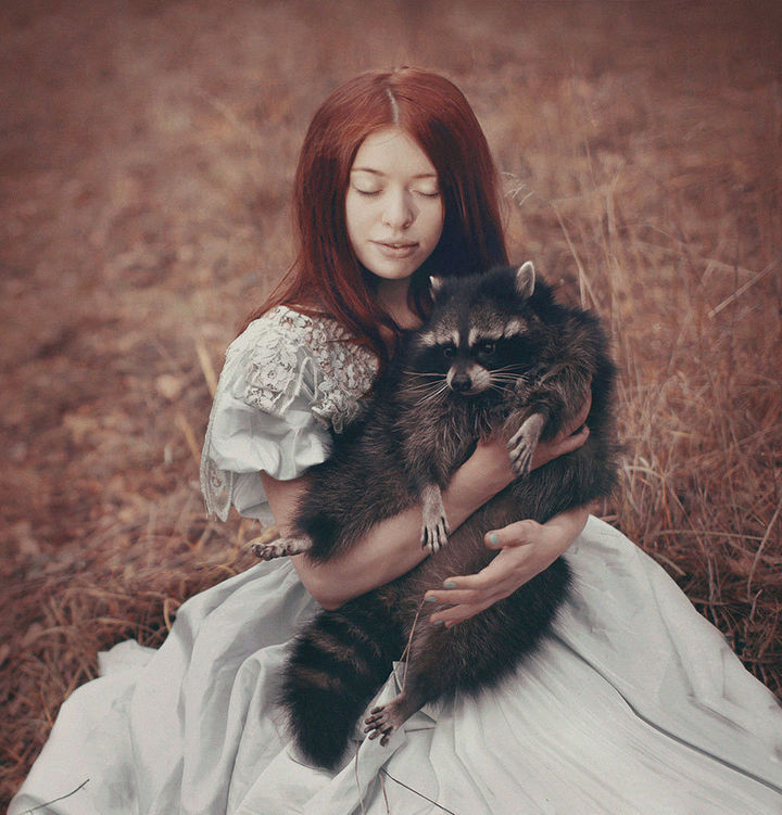 Russian Photographer Katerina Plotnikova Takes Mind-Blowing Photos of Models With REAL Animals