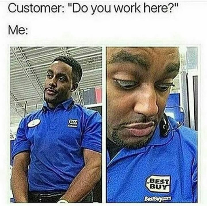 31 Things Only Retails Workers Will Understand - Name tags.