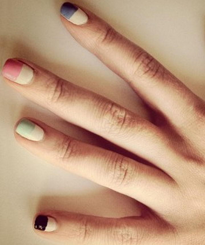 13 Quick and Easy Ways to Save a Chipped Manicure - DIY chip-like nails easily cover chips.