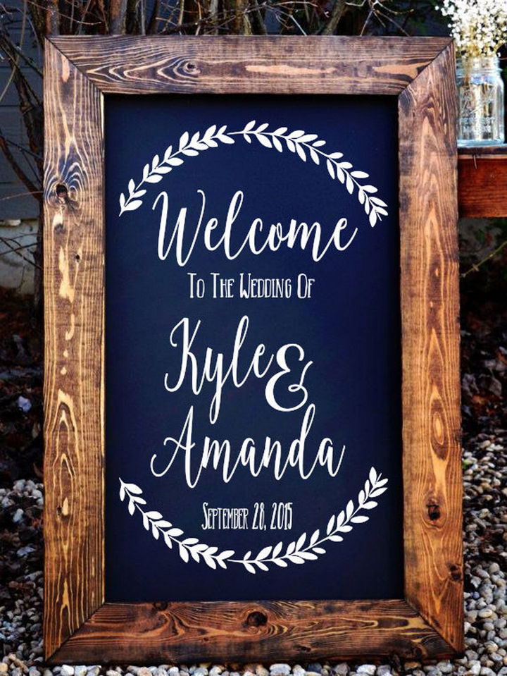18 Wedding Signs That Are So Perfect - Welcome to the wedding!