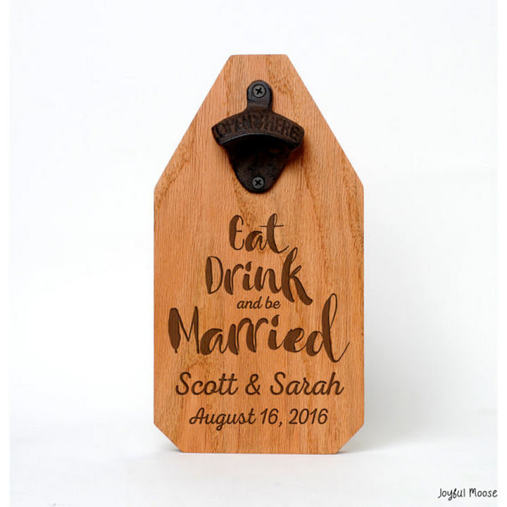 18 Wedding Signs That Are So Perfect - Eat, drink, and be married.