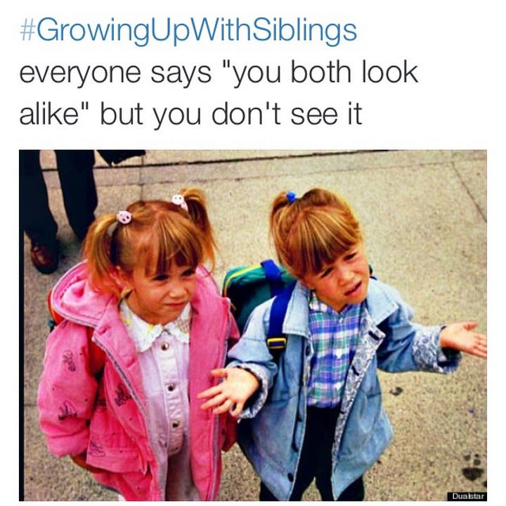 19 Photos of Growing Up With Siblings - You'll always have something you both relate to.