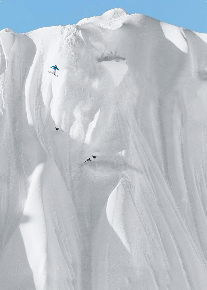 32 People Who Look Fear in the Eyes - Extreme skiing.