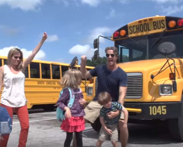 These Parents Were Happy About Their Kids Going Back to School. Their Video Will Have You In Stitches!