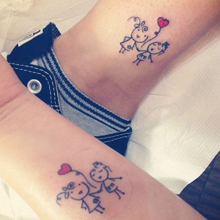 28 Sister Tattoos - Sisters just wanna have fun.