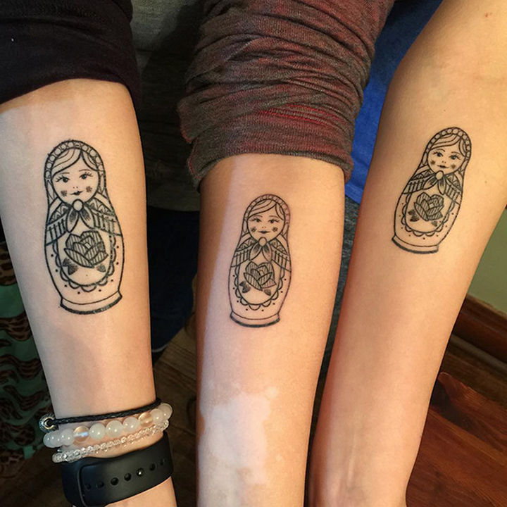 28 Sister Tattoos - Precious dolls.