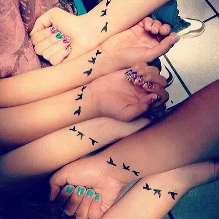 28 Sister Tattoos - Birds of a feather...