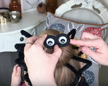 She Created a Hair Bun and Made the Perfect Hairstyle for Halloween