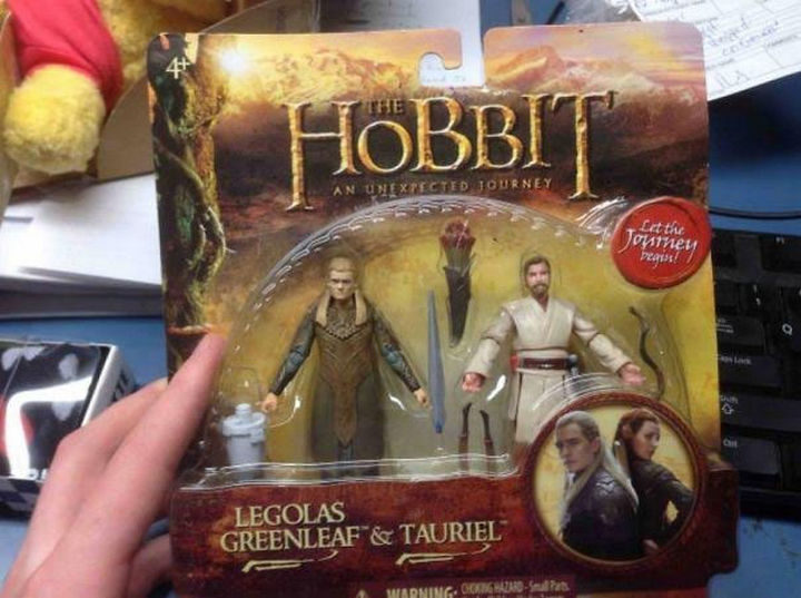 13 Factory Rejects - When did Obi-Wan Kenobi of Star Wars appear in The Hobbit alongside Legolas Greenleaf? So much for Tauriel fans!
