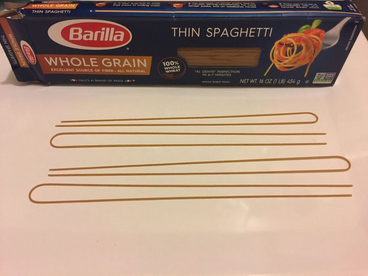 13 Factory Rejects - This spaghetti noodles that somehow didn't make the "cut." See what I did there?
