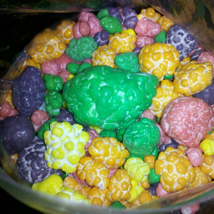13 Factory Rejects - A bag of rejected Nerds candy never looked so gross.