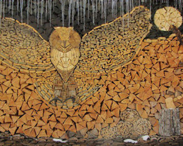 13 People Who Transformed Log Piles Into Stacked Wood Art