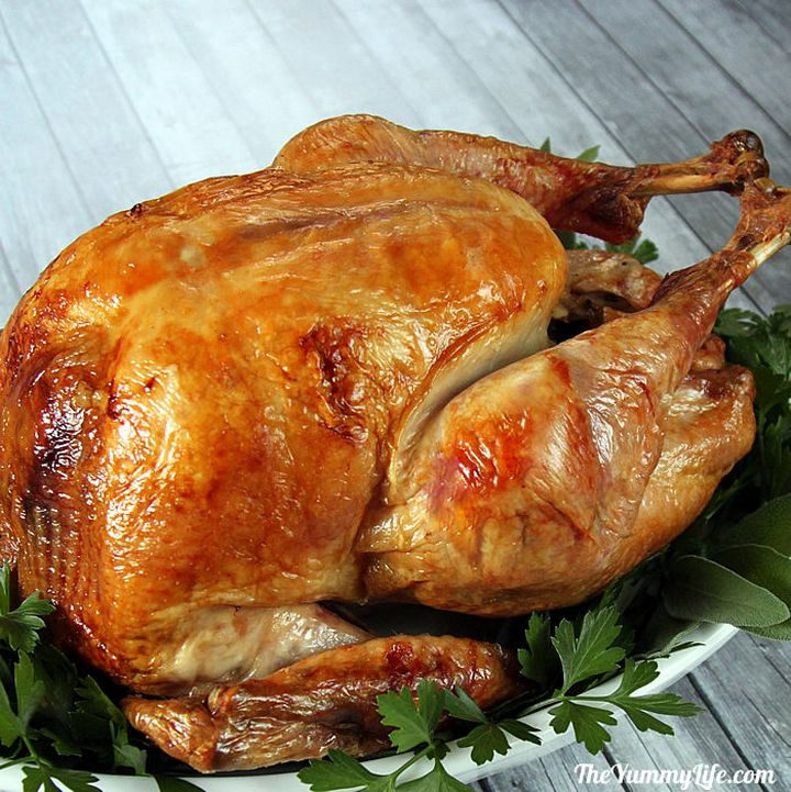 20 Top Pinterest Thanksgiving Recipes - Step-by-Step Guide to The Best Roast Turkey.