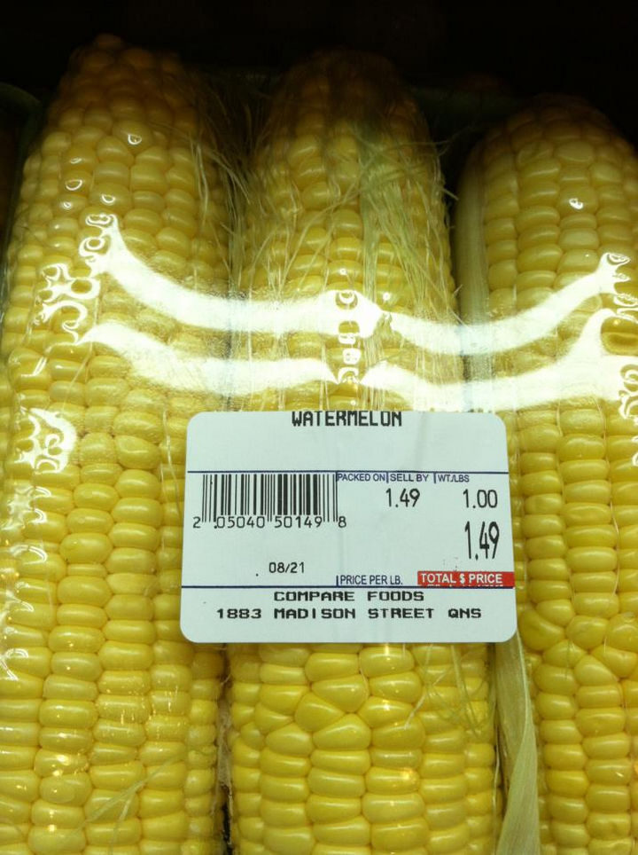 25 People Who Simply Had One Job - Must have sold out of watermelon.