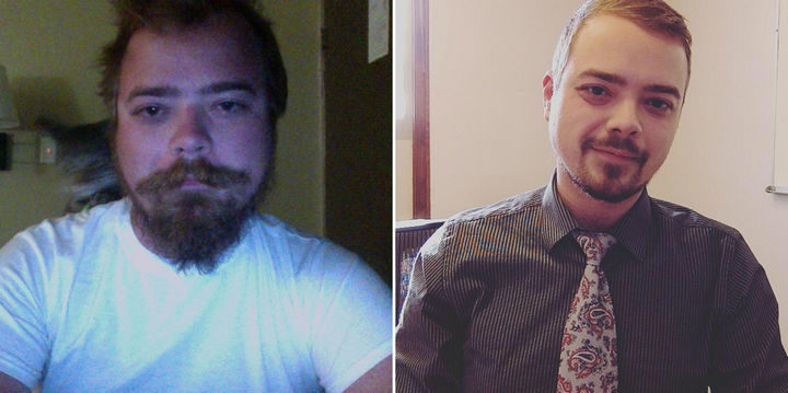 Before and After Weight Loss Photos of People Who Quit Drinking - 1.5 Years Sober and 120 lbs Weight Loss!.