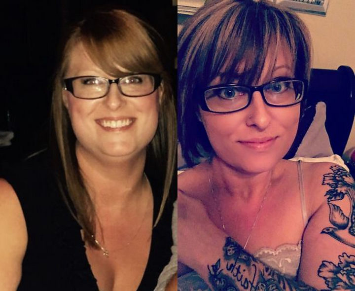 Before and After Weight Loss Photos of People Who Quit Drinking - 234 Days Sober.