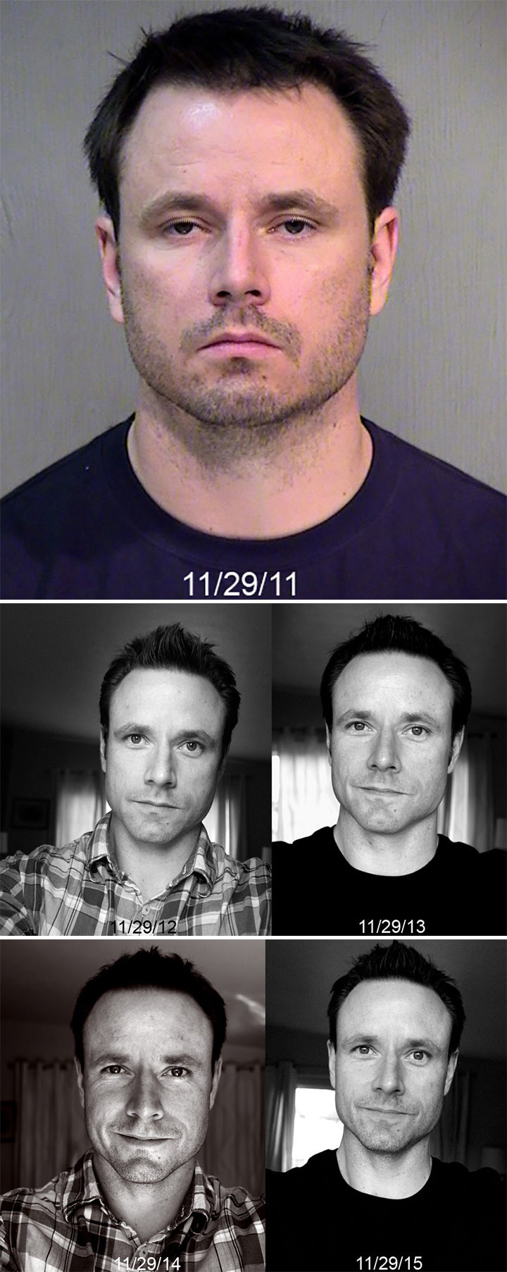 Before and After Weight Loss Photos of People Who Quit Drinking - 4 Years Sober.