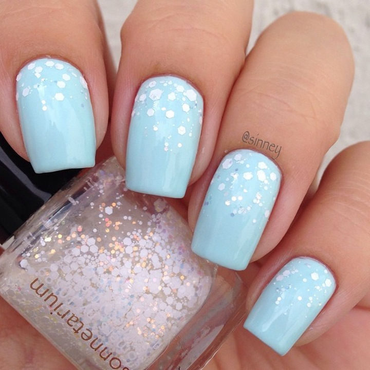 18 Reverse Gradient Nails Will Add Some Sparkle to Your Life