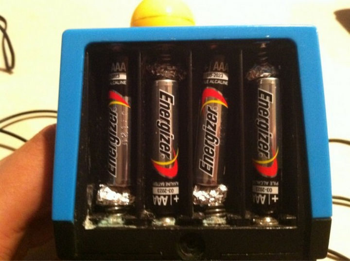 26 Simple Life Hacks - When you run out of AA batteries, use AAA batteries instead.