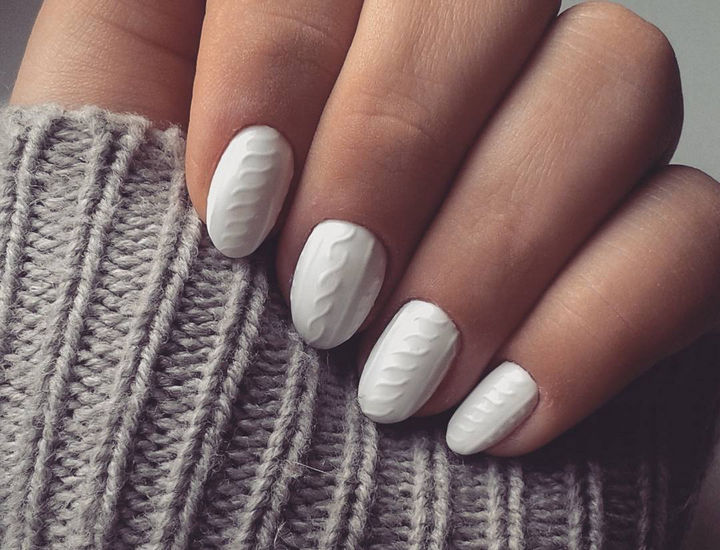 2. Winter Sweater Nail Designs - wide 7