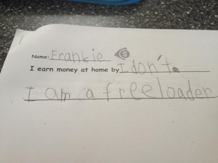 18 Kids Taking Instructions Too Literally - Kids are so honest.