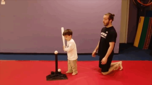 18 Kids Taking Instructions Too Literally - "Keep your eye on the ball, son."