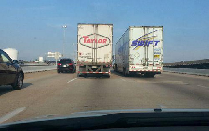 22 Ironic Pictures - She must be on tour again.