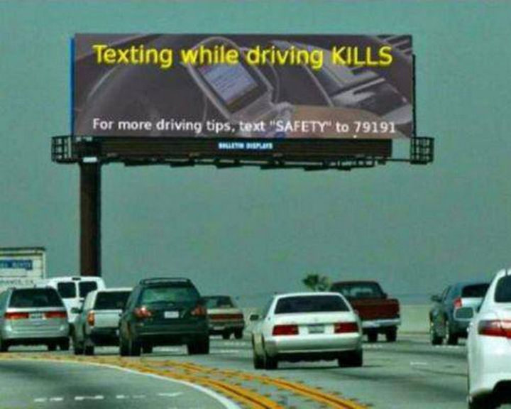 22 Funny Examples of Irony - You have to shake your head on this one.