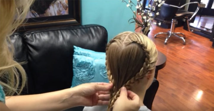 Heart Braid Video Tutorial Creates Beautiful Hairstyle for Valentine's Day.