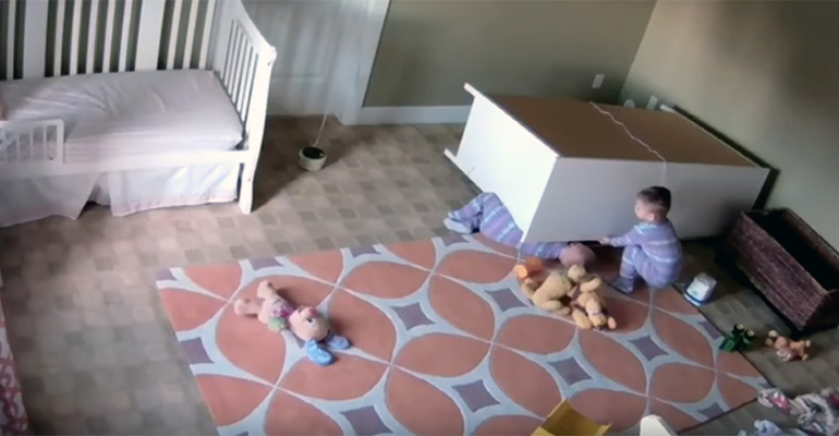 Toddler Saves His Twin Brother Trapped Under a Fallen Dresser.