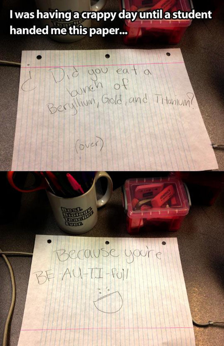 10 Random Acts of Kindness - I also love this teacher's coffee mug: Best Biology Teacher Ever.